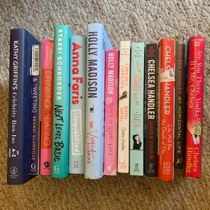 Celebrity Memoirs & Autobiographies - $7 each